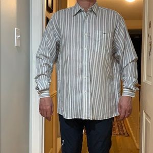 Men's Striped Dress Shirt
